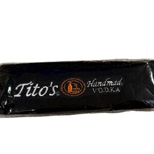 Tito's Handmade Vodka Black Bar Bandana